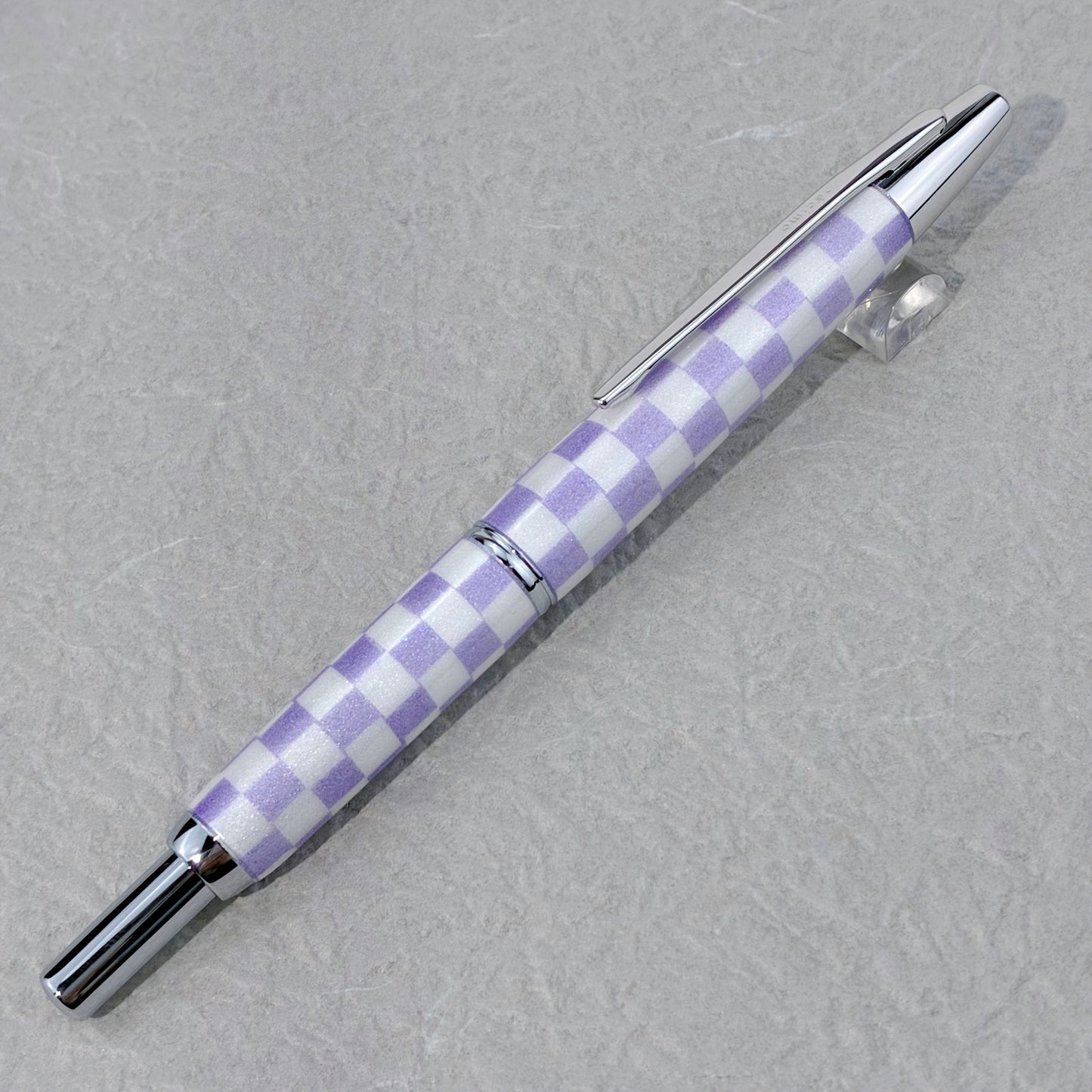 ひろじぃ くりすたるあーと万年筆 格子