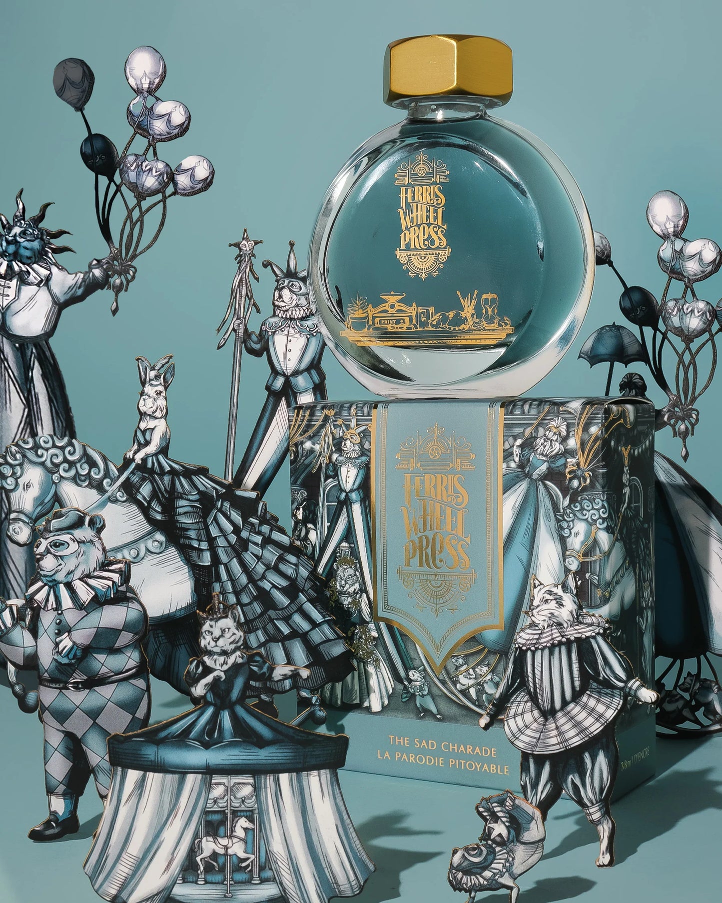 フェリスホイールプレス Midnight Masquerade Collection 38mlインク ザ サド シャレード