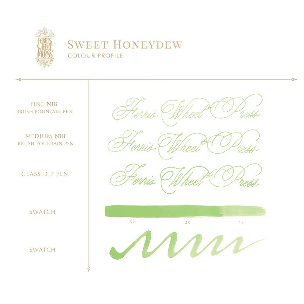 フェリスホイールプレス THE HIGH TEA Collection 38mlインク スウィート ハニデュー