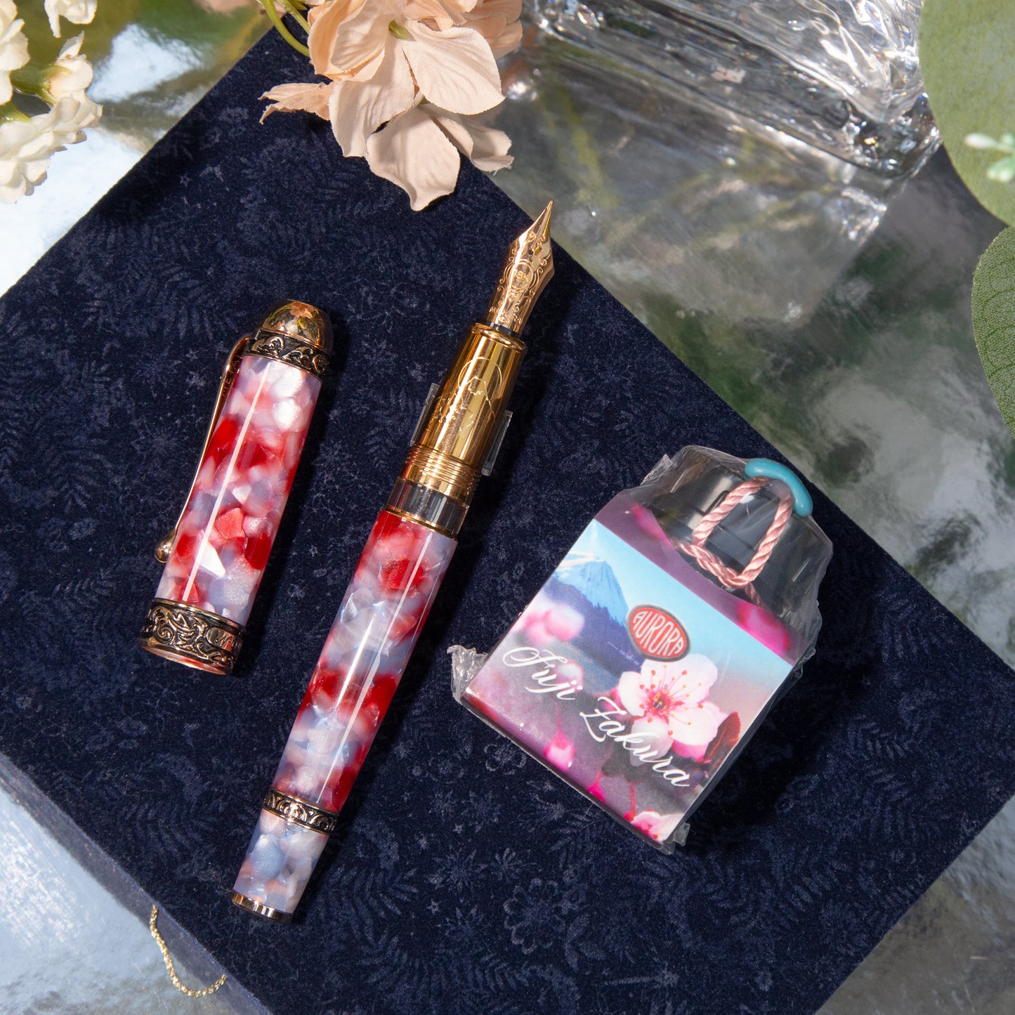 AURORA アウロラ 万年筆 限定388本 富士桜 Fuji Zakura 946-PSK
