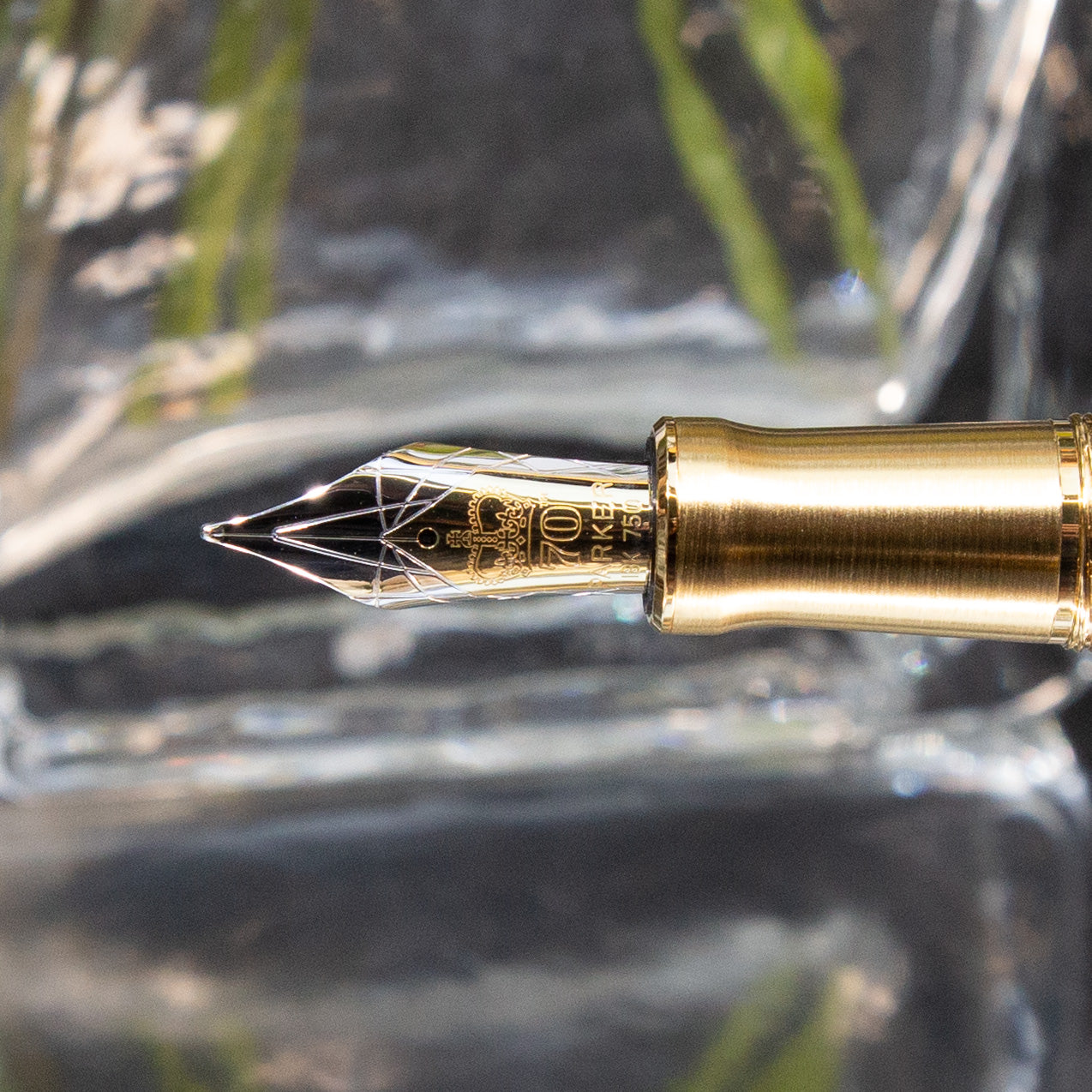 PARKER パーカー 万年筆 スペシャルエディション デュオフォールド クイーンズ プラチナジュビリー