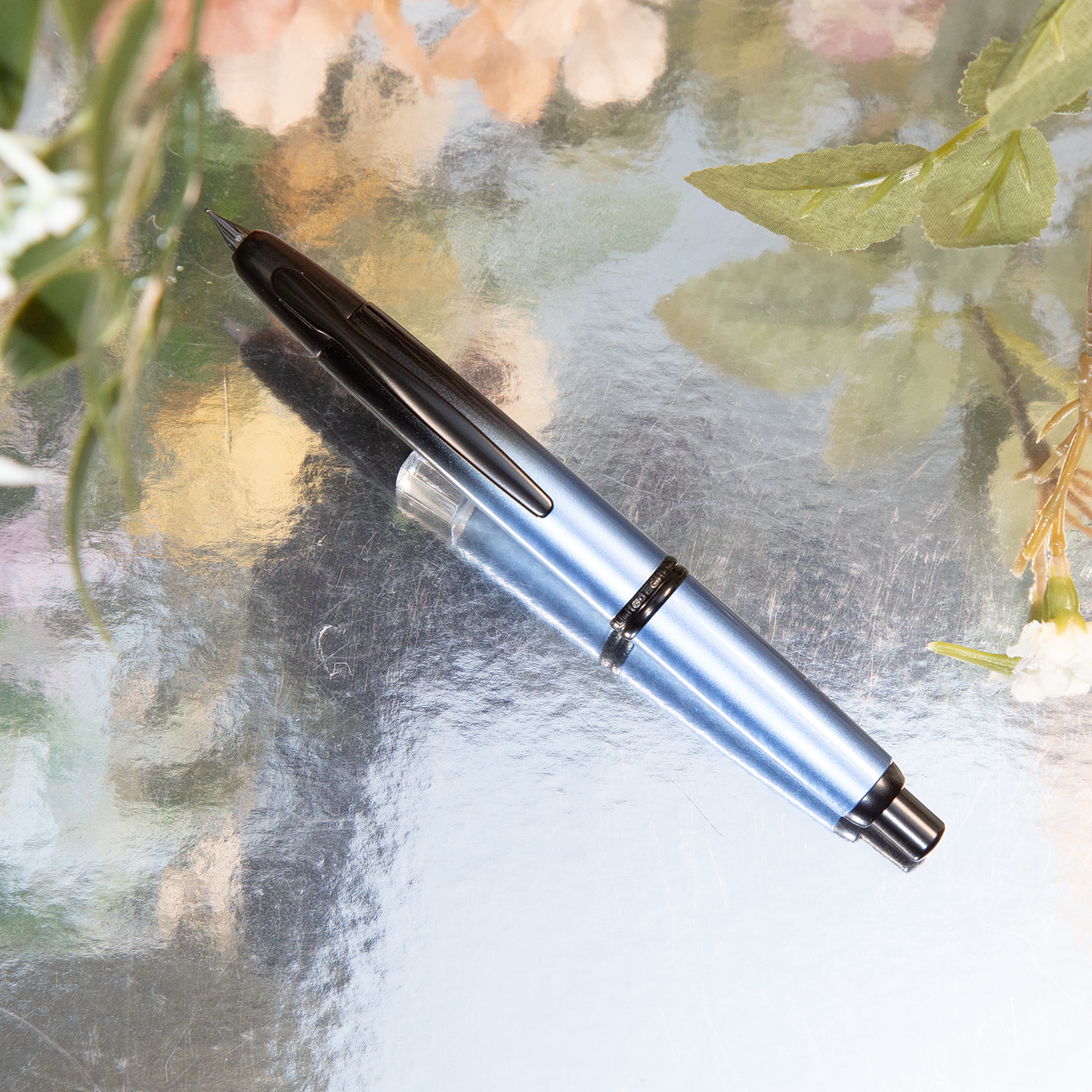 PILOT パイロット キャップレス 万年筆 2021年限定 ブラックアイス【並行輸入品】
