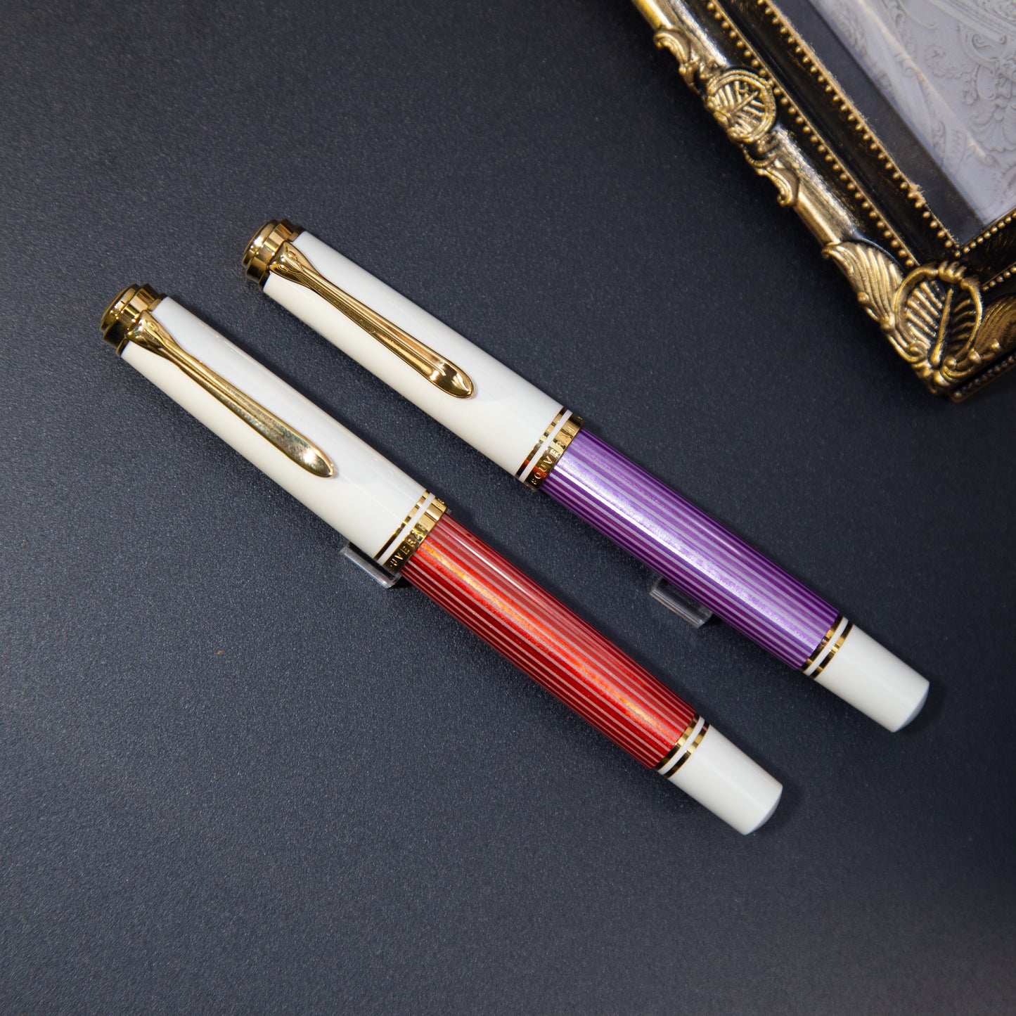 Pelikan ペリカン 万年筆 特別生産品 スーベレーン600 イオレット/ホワイト M600