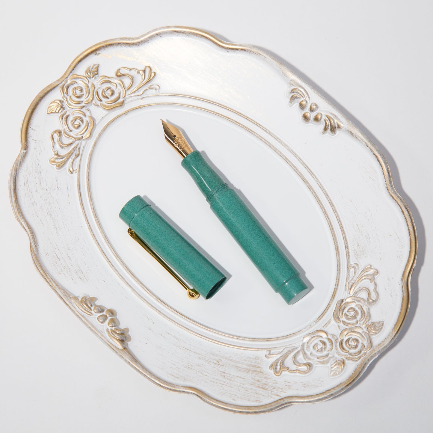 Poesieオリジナル 笑暮屋 tan-pen タンペン 万年筆 カワセミ