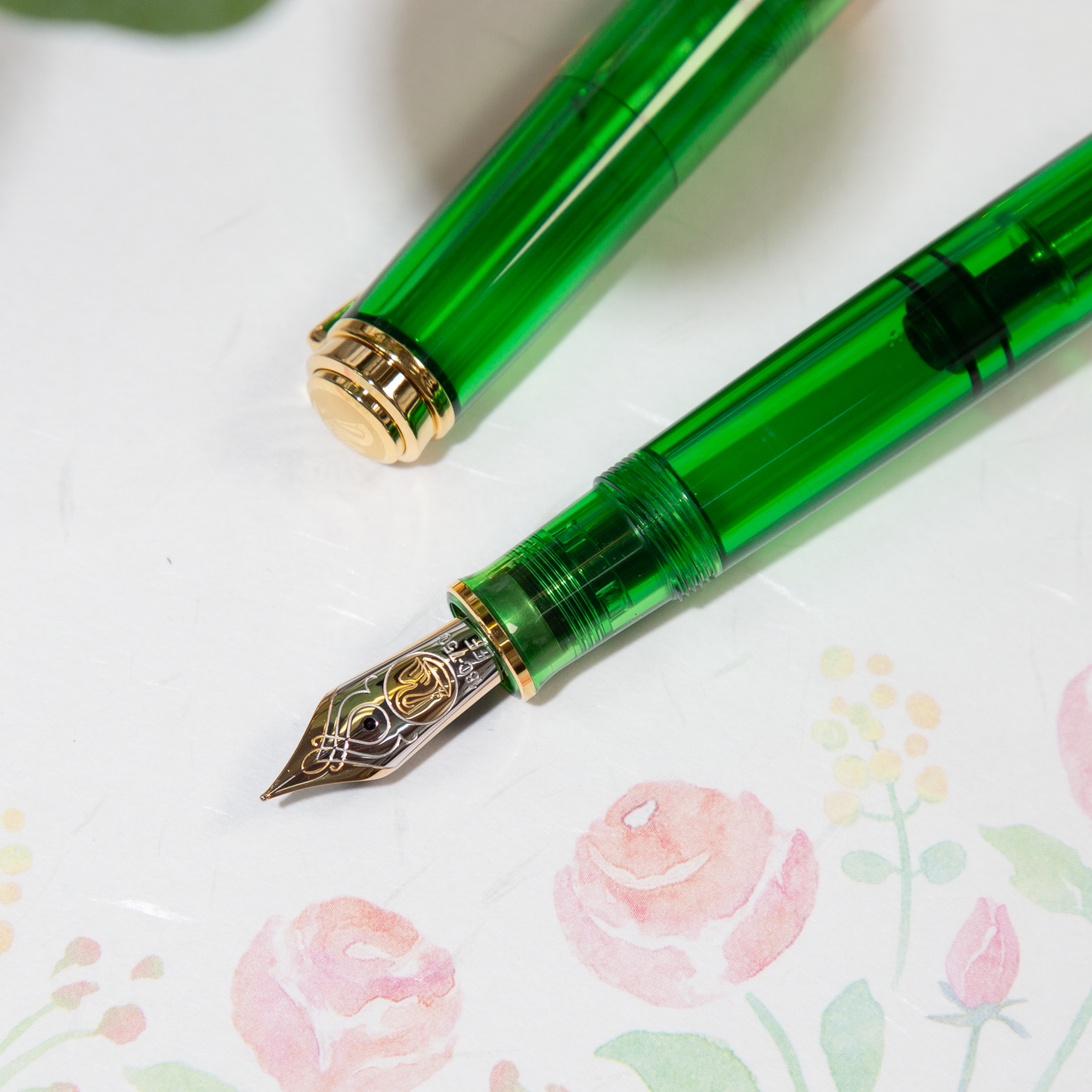 PELIKAN ペリカン M800 グリーン デモンストレーター