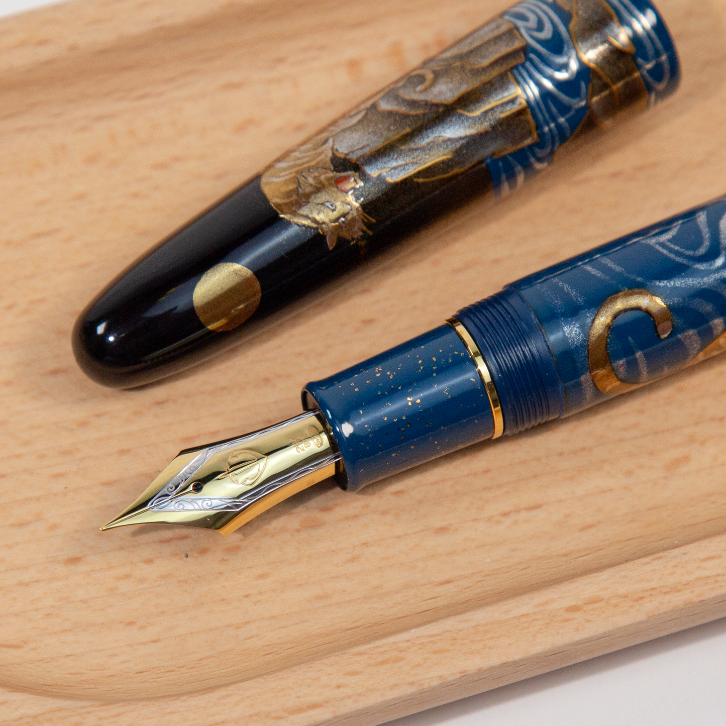 SAILOR セーラー 海外限定 蒔絵万年筆 虎と月光 Tiger in the Moonlight