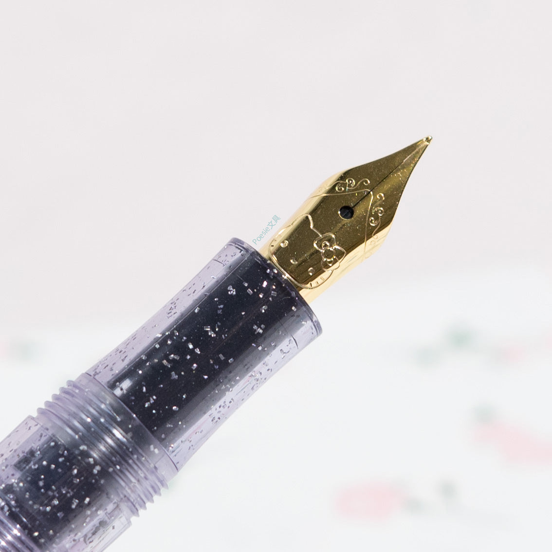 Kaweco X ハローキティ クラシックスポーツ 万年筆 ムーンリットピンク/スターダストバイオレット 逆輸入品