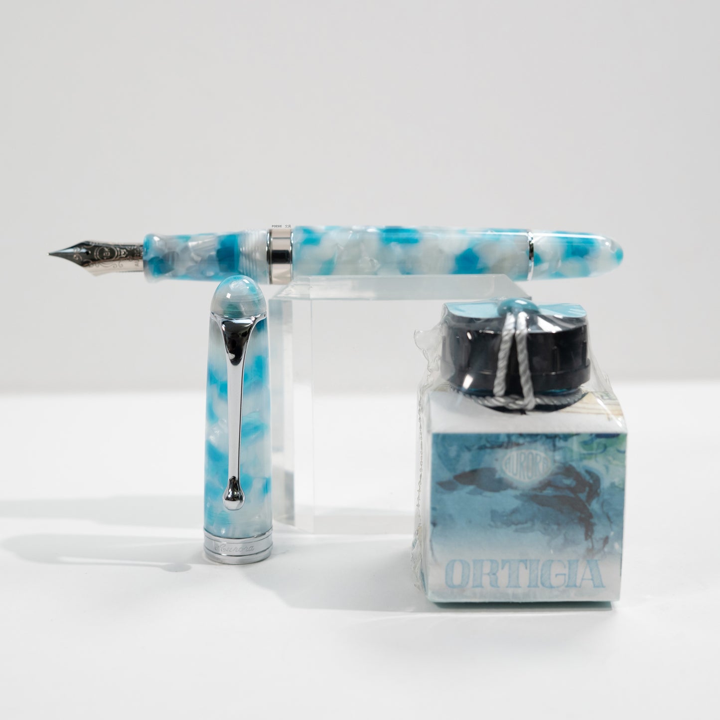 AURORA アウロラ 限定品 万年筆 イタリア神秘の旅 「オルティジア」 888-VOR