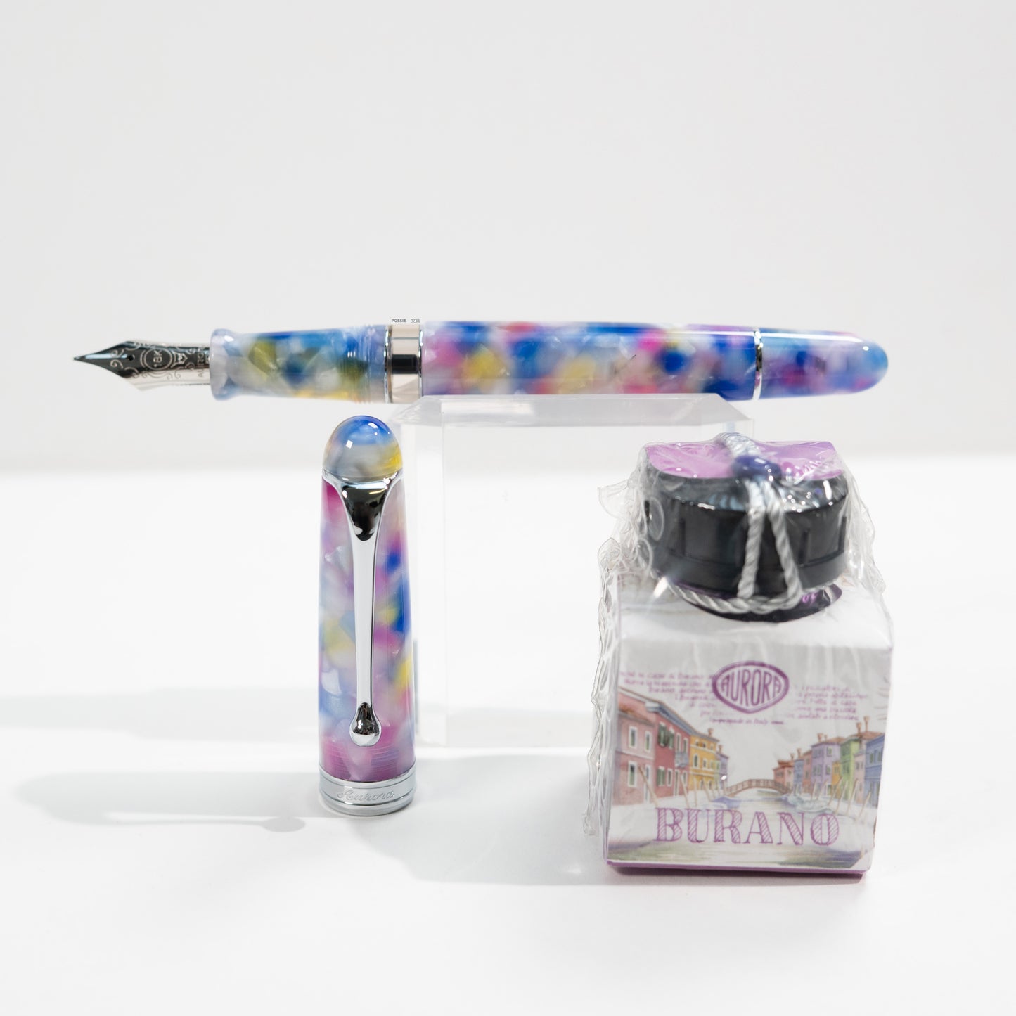 AURORA アウロラ 限定品 万年筆 イタリア神秘の旅 「ブラーノ」 888-VBU