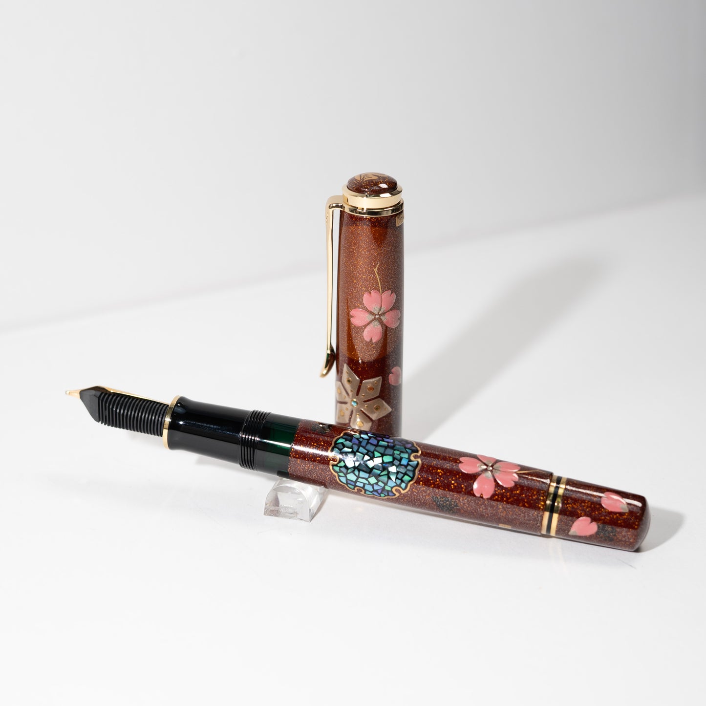 Pelikan(ペリカン)限定 蒔絵万年筆 M1000「雪月花」