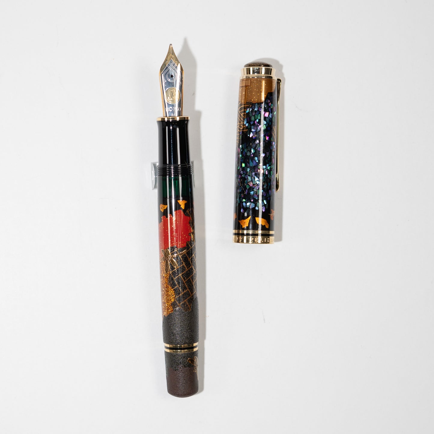 Pelikan(ペリカン)限定 蒔絵万年筆 M1000「とんぼ」
