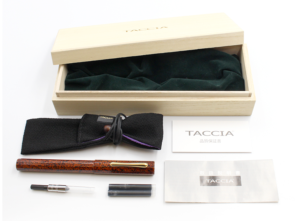TACCIA タッチア 万年筆 百工比照 Hyakko-Hisho 漆万年筆