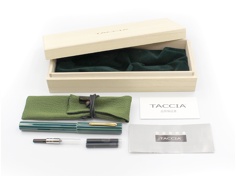 TACCIA タッチア 万年筆 角立 -Kaku Tate- 漆万年筆