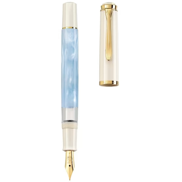 PELIKAN ペリカン 万年筆 M200 パステルブルー – Poesie文具