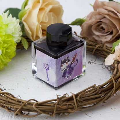 「天使の猫」＆「悪魔の猫」Poesieオリジナル ボトルインク 50ml　
