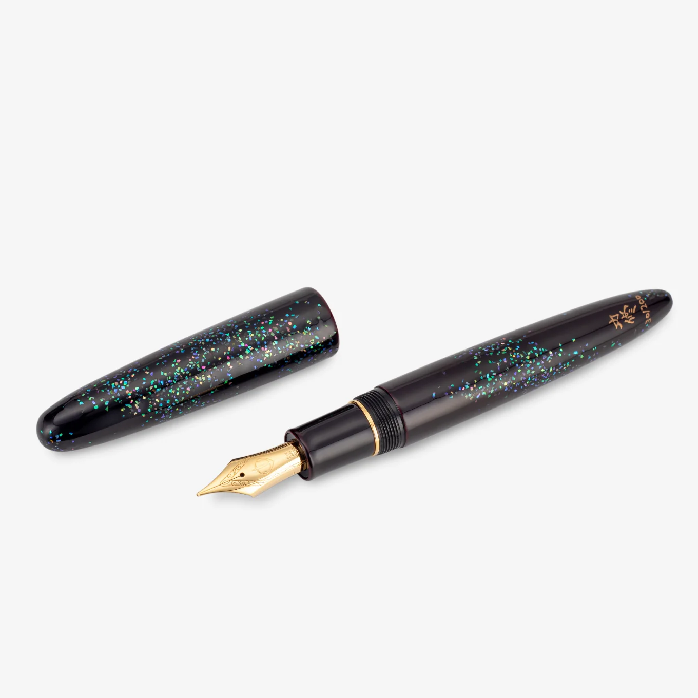 SAILOR セーラー万年筆 海外限定 溜塗り 螺鈿 なみ 万年筆