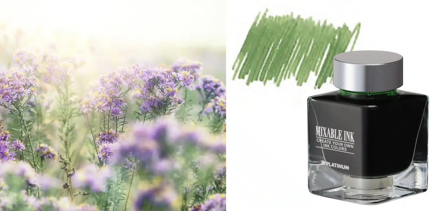 PLATINUM万年筆 #3776 センチュリー「ミスティブルーム」