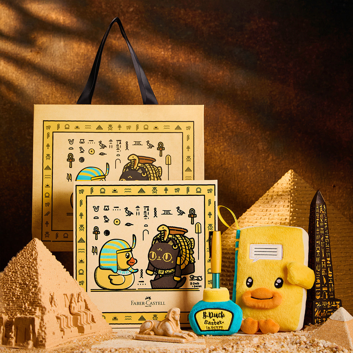 ファーバーカステル × 大英博物館 × B.Duck 海外限定 ルーム万年筆