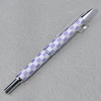 ひろじぃ くりすたるあーと万年筆 格子