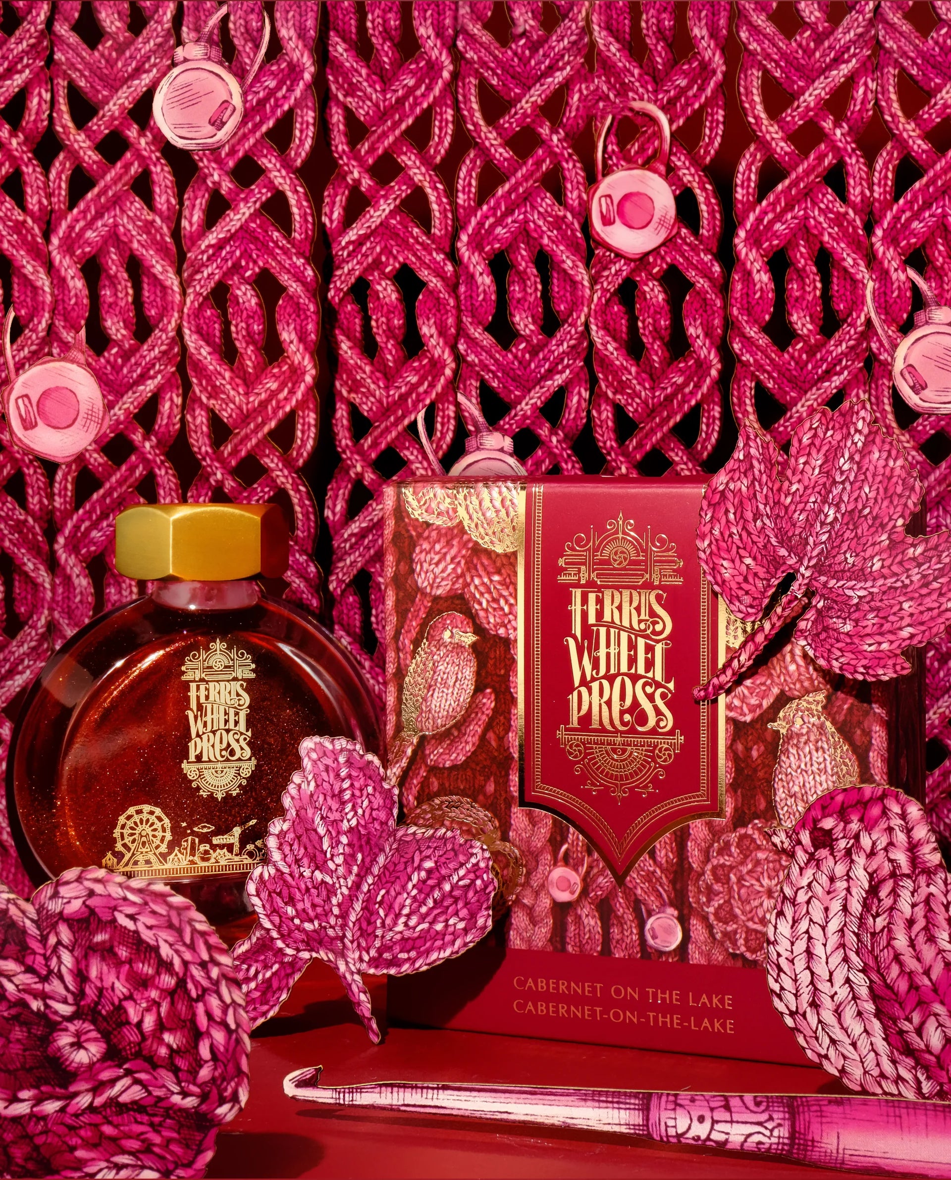 フェリスホイールプレス Woven Warmth Collection 38mlインク カベルネ