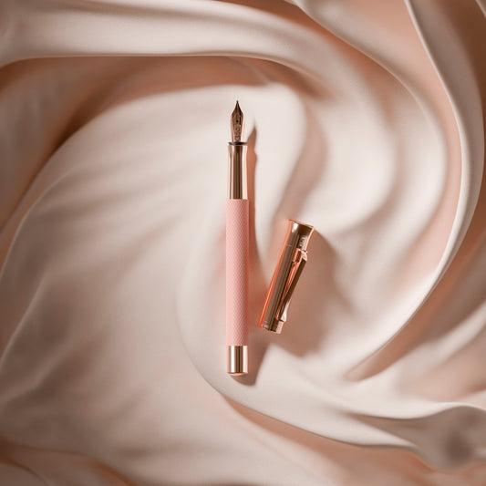 ファーバーカステル 伯爵コレクション ギロシェ ローズ 万年筆