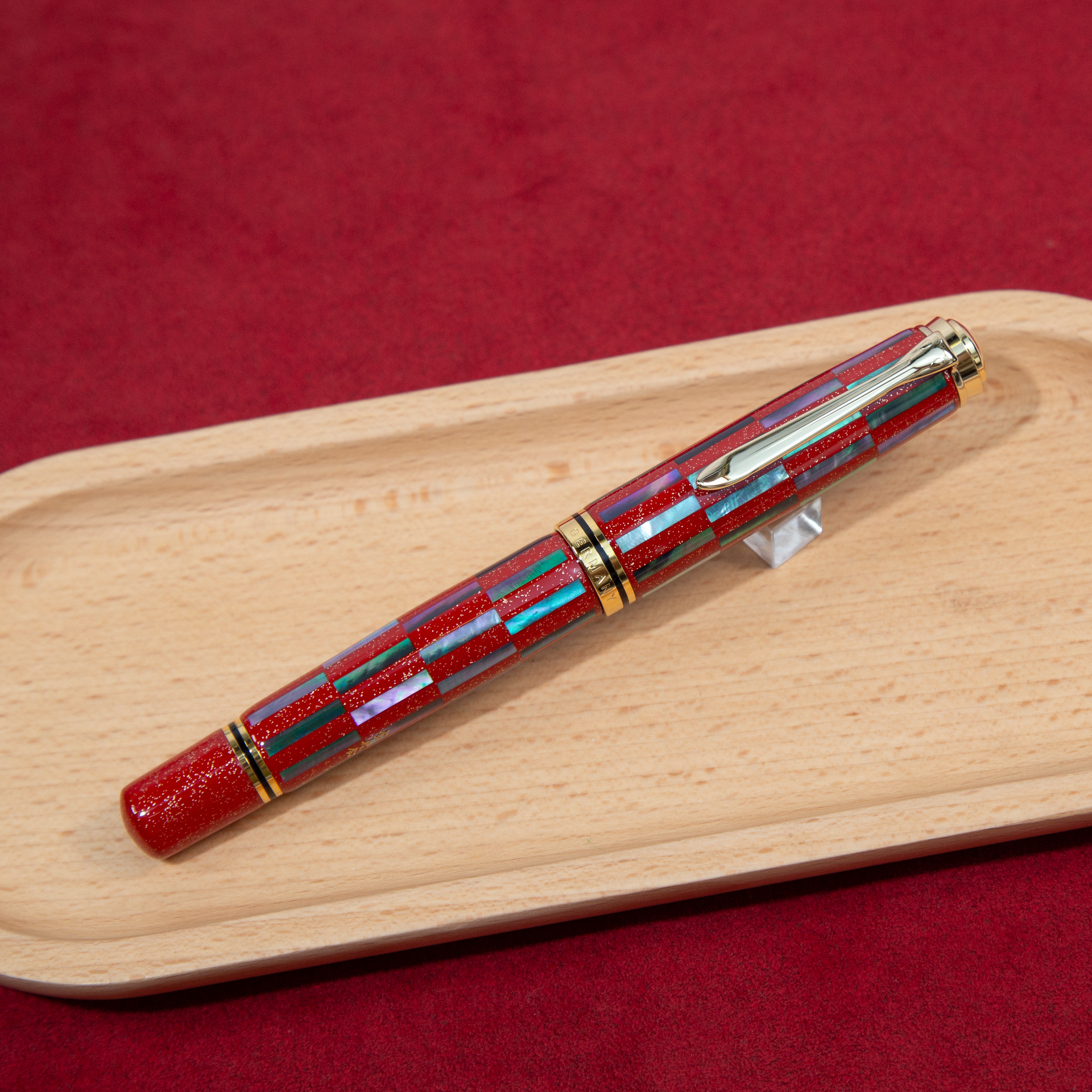 Pelikan ペリカン 限定品 螺鈿万年筆 M1000 市松 – Poesie文具