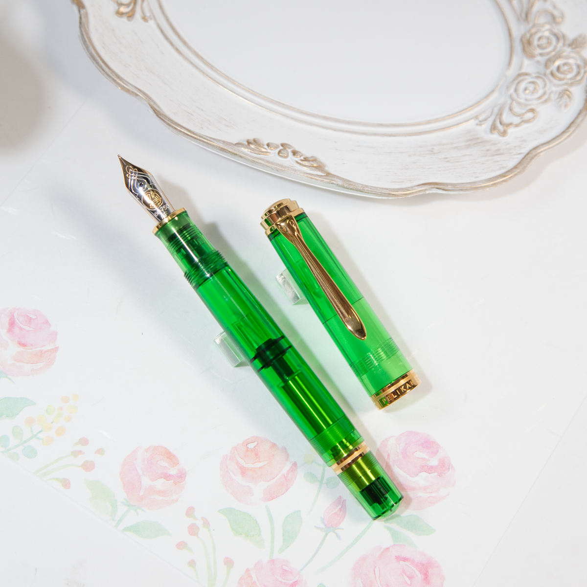 PELIKAN ペリカン M800 グリーン デモンストレーター – Poesie文具 PELIKAN ペリカン M800 グリーン デモンストレーター – Poesie文具