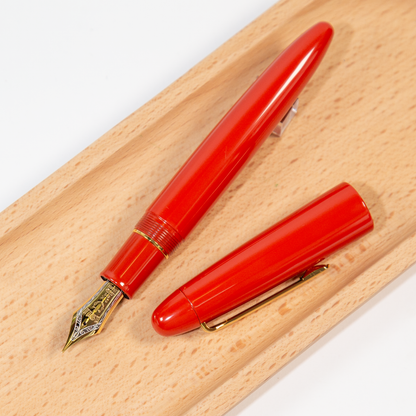 SAILOR　セーラー　海外限定　KOP　King of Pen 漆万年筆　赤　Vermillion Orange