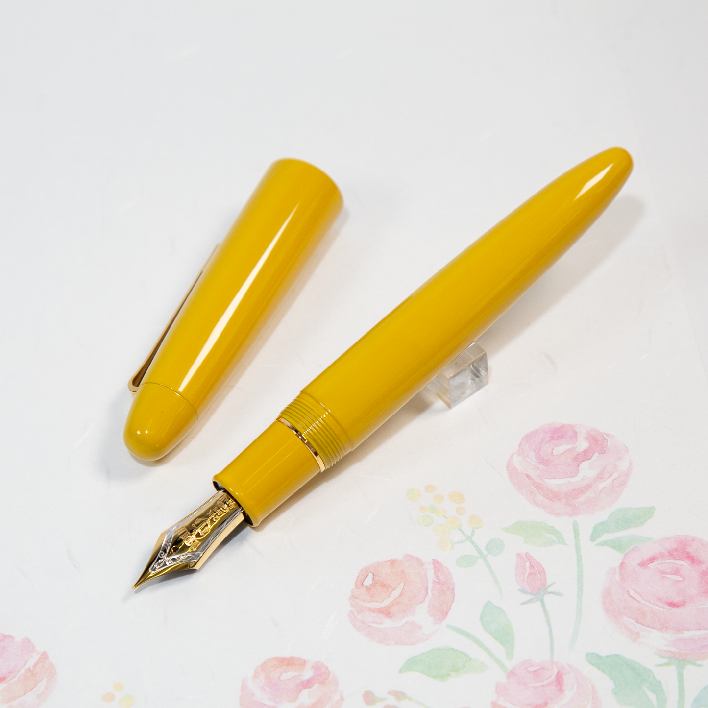 SAILOR　セーラー　海外限定　KOP　King of Pen 漆万年筆　黄色　Yellow