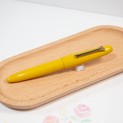 SAILOR　セーラー　海外限定　KOP　King of Pen 漆万年筆　黄色　Yellow