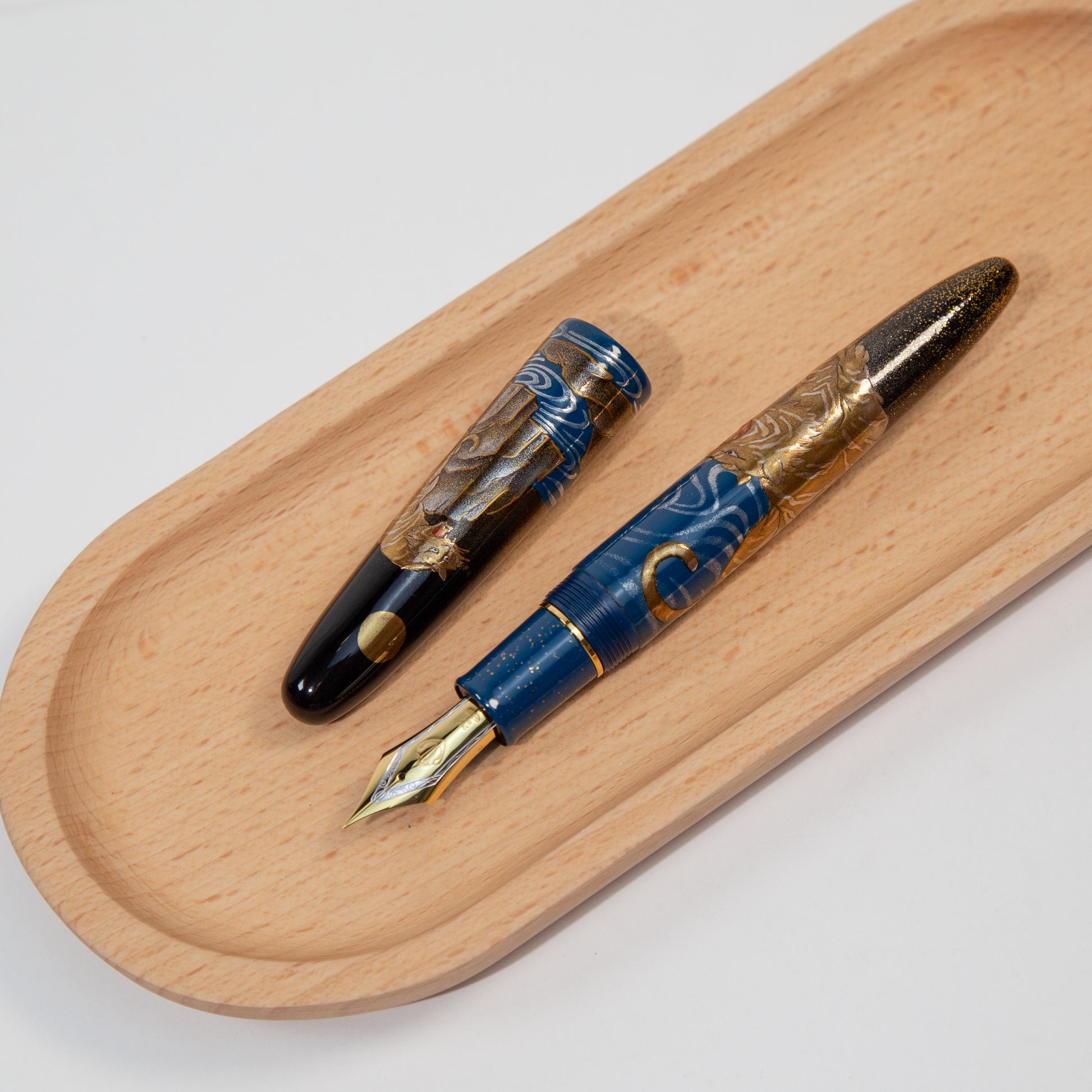 SAILOR セーラー 海外限定 蒔絵万年筆 虎と月光 Tiger in the SAILOR セーラー 海外限定 蒔絵万年筆 虎と月光 Tiger in the