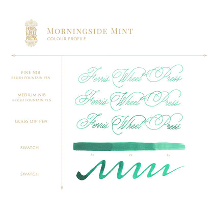 フェリスホイールプレス　THE MORNINGSIDE Collection　38mlインク　モーニングサイド ミント