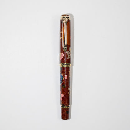 Pelikan（ペリカン）限定 蒔絵万年筆 M1000「雪月花」