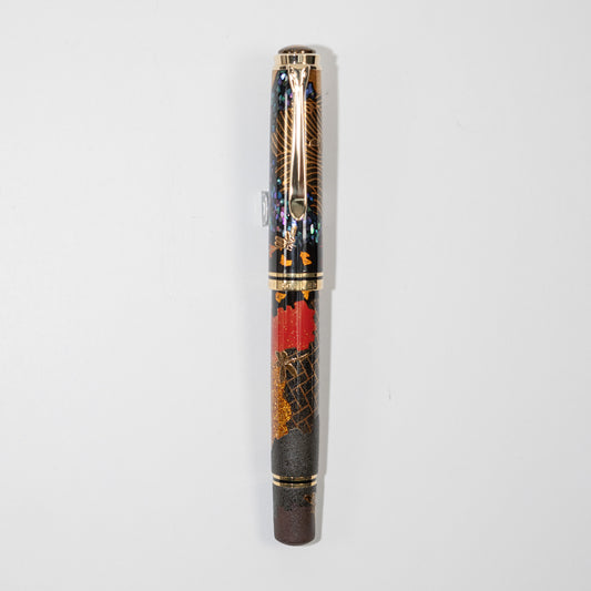 Pelikan（ペリカン）限定 蒔絵万年筆 M1000「とんぼ」
