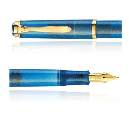 Pelikan　ペリカン　万年筆　クラシック　M200　ゴールデンラピス